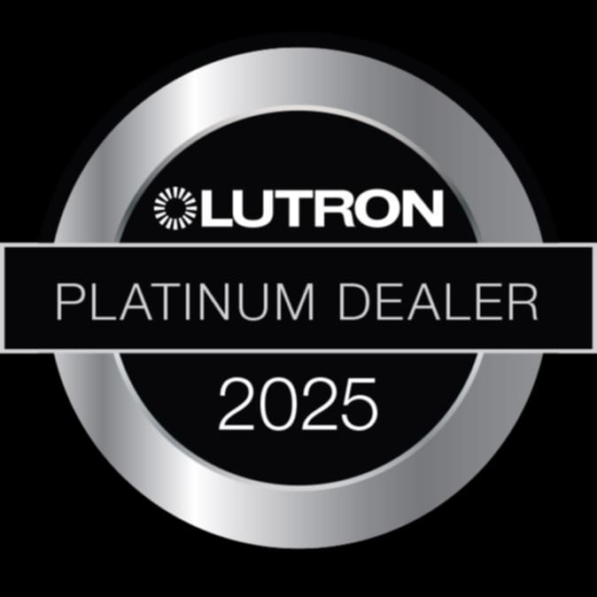 Designed Theatre Visions is proud to be a Lutron Platinum Dealer; contact DTV for more information on Lutron lighting controls, fixtures, and window coverings